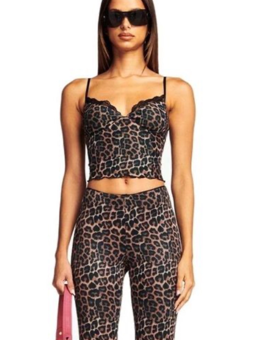 I.AM.GIA Gesa Leopard Cami Top